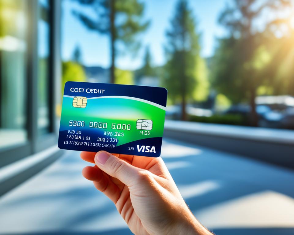 Building credit with a credit card by avoiding late payments