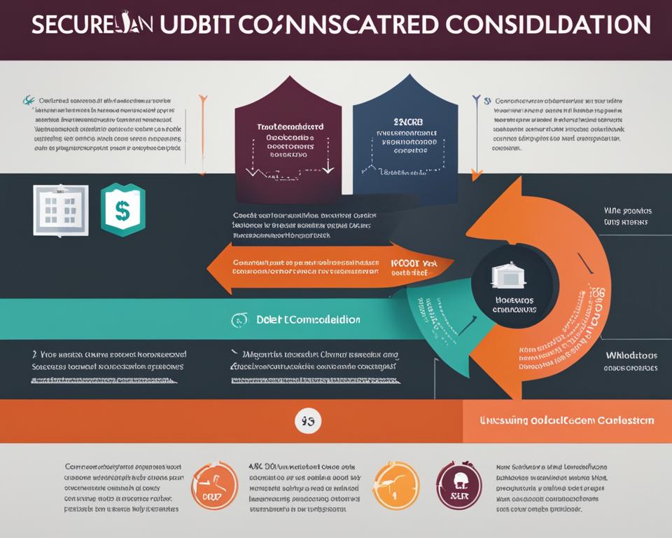 Can I consolidate both secured and unsecured debts?