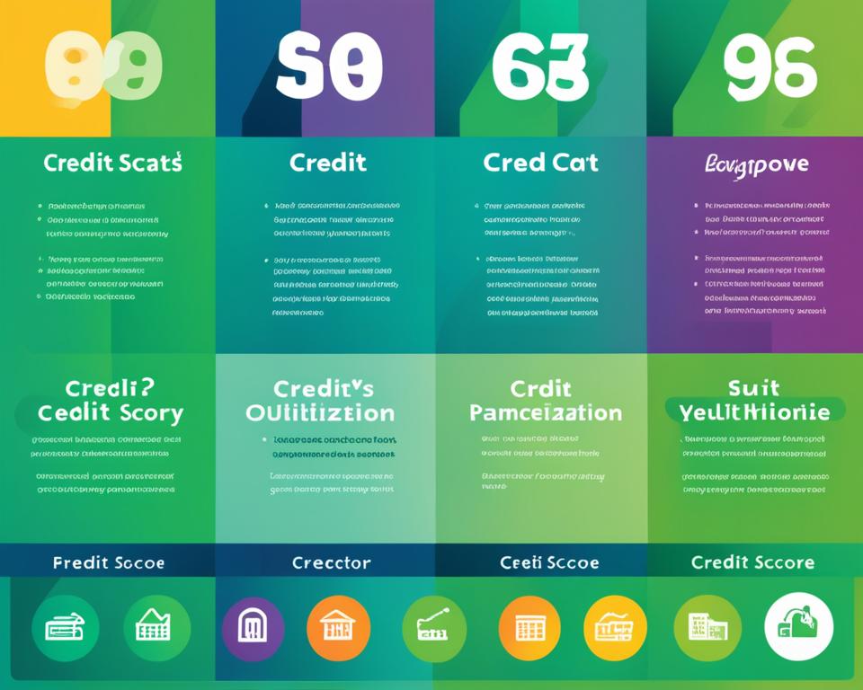 Chart of Credit Score Influencers