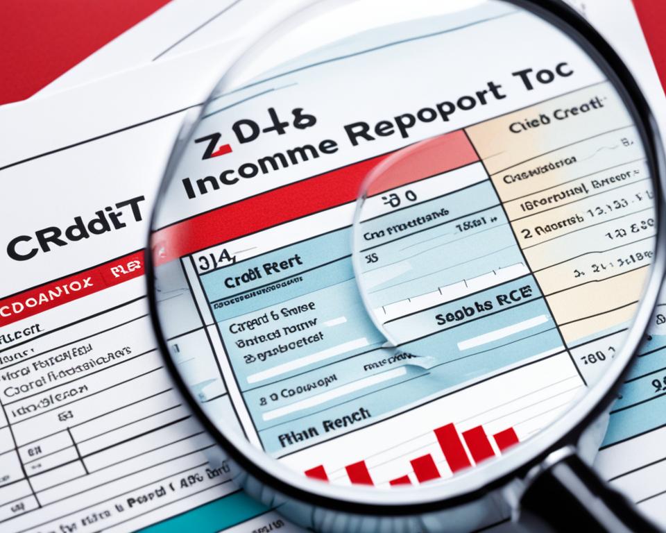 Credit history and debt-to-income ratio analysis for consolidation