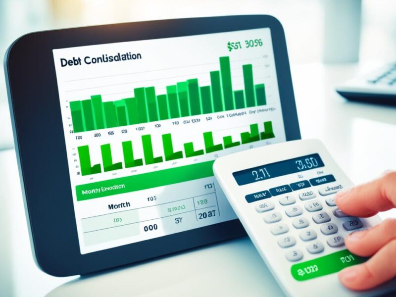 How can I use a debt consolidation calculator to assess my options?