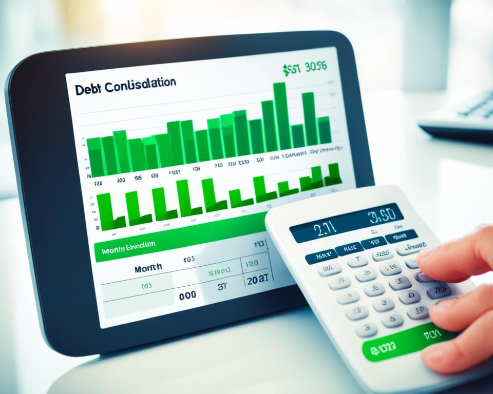 How can I use a debt consolidation calculator to assess my options?