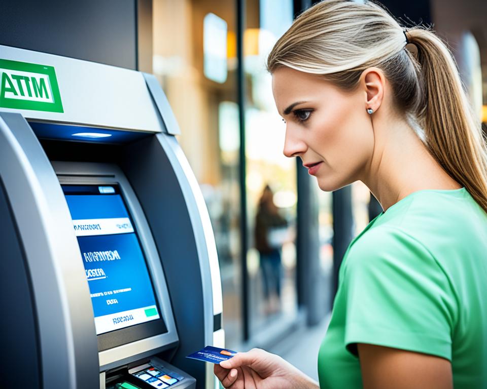can credit cards be used at atms