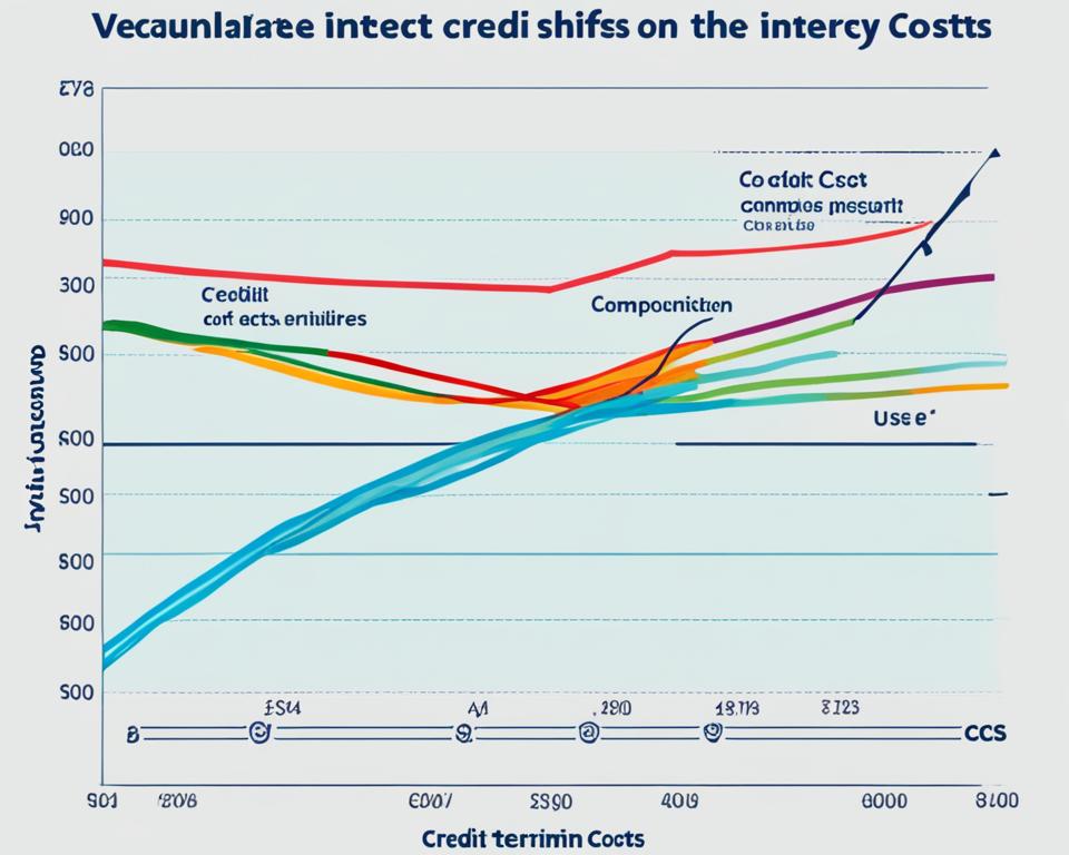 credit cost fluctuations with interest rate shifts