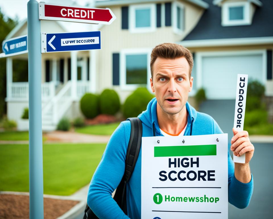 how much credit score to buy a house